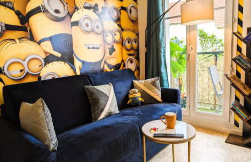 Le Repaire - 10min Disney - Familial - Centre Ville - Foto 15