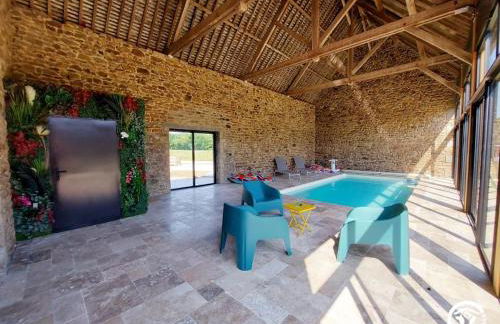 Le Logis des Vallées, 6/7 pers avec piscine et sauna - Foto 40