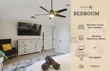 Gorgeous 4BR 2,5BA Holiday Home 15min to DFW Int Airport - Foto 4