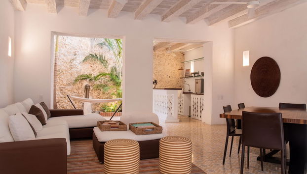 w Magnificent 3BR House w Modern Deco in Cartagena - Foto 3, Habitación