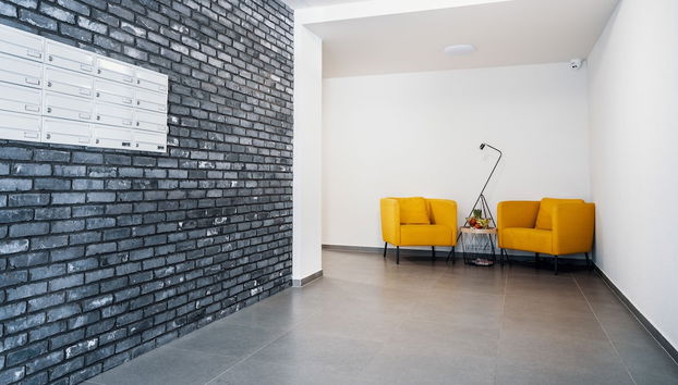 Zona de estar del vestíbulo