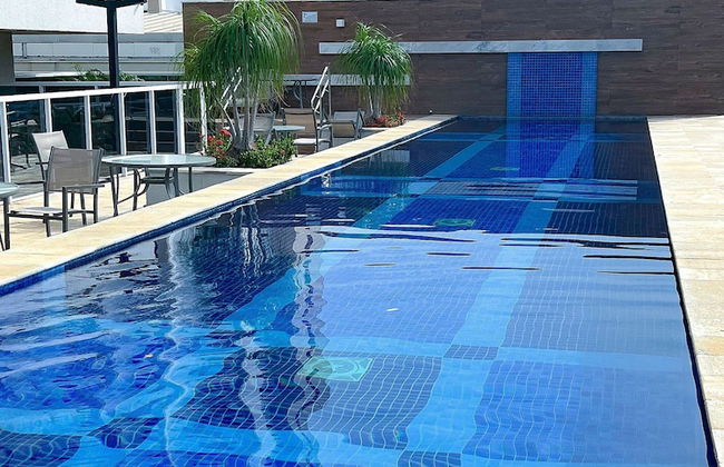 Apto Moderno com Vista Fantástica do Flamboyant - Foto 42