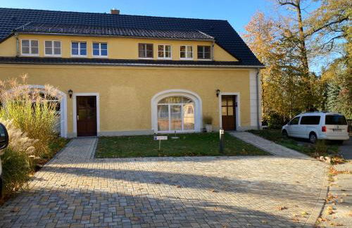 Alter Gutshof Kromlau Direkt am Schloss und Rhododendronpark, Terasse und Parkplatz - Foto 22