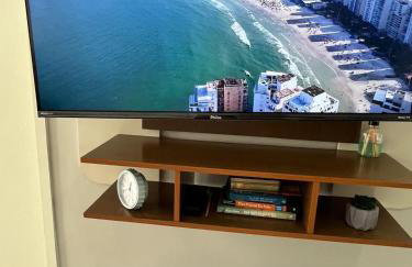 Apto Tombo Guarujá lindo 2dorm 2 banh pé na areia com elevador promoção - Foto 26