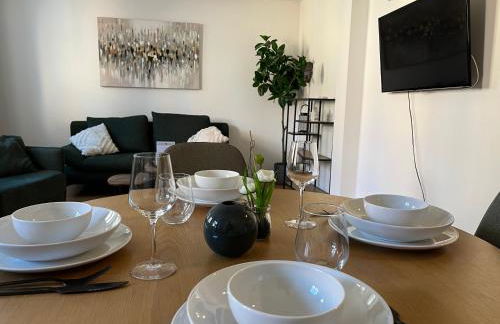 traumhafte Business & Relax Wohnung direkt im Stadtkern Oettingens by Elation Homes - Foto 18