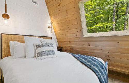 Secluded Luxe A Frame Lodge~ Hot Tub~ Fire Pit - Foto 23