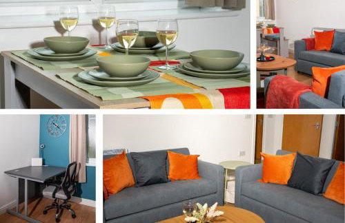 Whole 2-Bed, 2-Bath Apartment - Professionals, Contractors, Free Parking, ULEZ Free, Bham City - 10mins - Foto 5