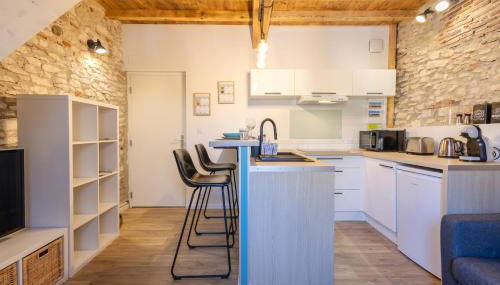 L'alouette - Studio Duplex Confort en Hypercentre - Photo 2, stove, toaster, minibar