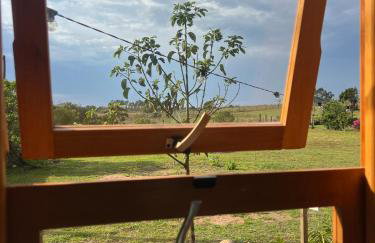 Chalé Tiny house com banheira e lareira - Foto 6