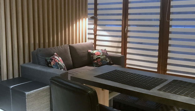 Coin salon dans le hall