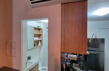 Flat luxo, mobiliado c/ ar, wi-fi, pisc. e academia - Foto 7