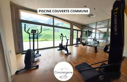 Ski, confort famille, appartement Cosy, Vue montagne,piscine,parking - Foto 22