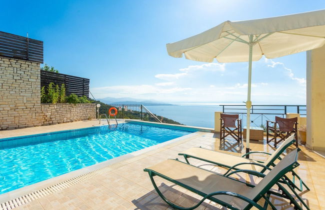 Villa Georgios Large Private Pool Sea Views A C Wifi - 1035 - Foto 46