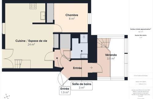 Face à la mer - Appartement pour 2 avec balcon - Foto 15