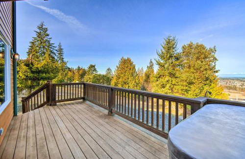 Stunning Sequim Hideaway with Hot Tub and Views - Foto 27