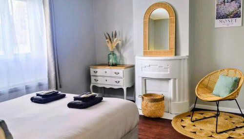 Maison charmante avec jardin à 7 min de Giverny, Sauna, Wifi, parking gratuit dans la rue, calme - Photo 2