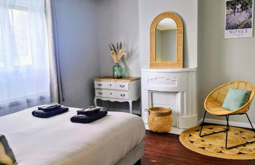 Maison charmante avec jardin à 7 min de Giverny, Sauna, Wifi, parking gratuit dans la rue, calme - Foto 2