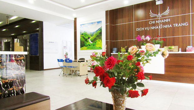 Zona de estar del vestíbulo