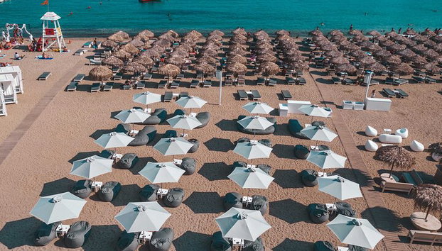 Tumbona Super Paradise Beach Mykonos Seaside (2da fila) - Foto 5