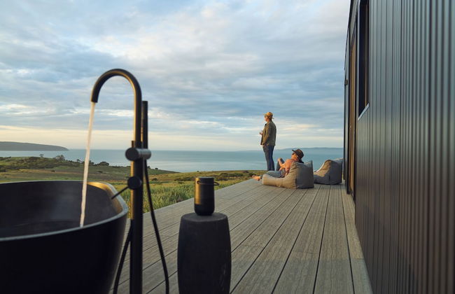 CABN Kangaroo Island Ocean View Private Off Grid Luxury Accommodation - Foto 30