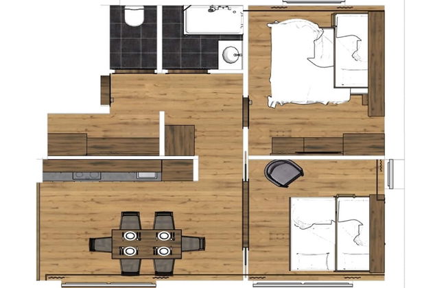 Apartment in St. Georgen / Salzburg Near ski Area - Foto 16