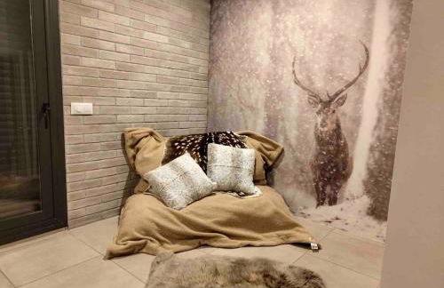 Charmant duplex, 110m2, 7 minutes des pistes, 8 couchages, belle vue sur les montagnes, cheminée - Foto 16