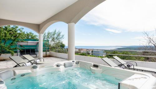 Villa Bella Vista for 8 people with sea view, heated pool & wellness - only 1,5 km from beach - Foto 2