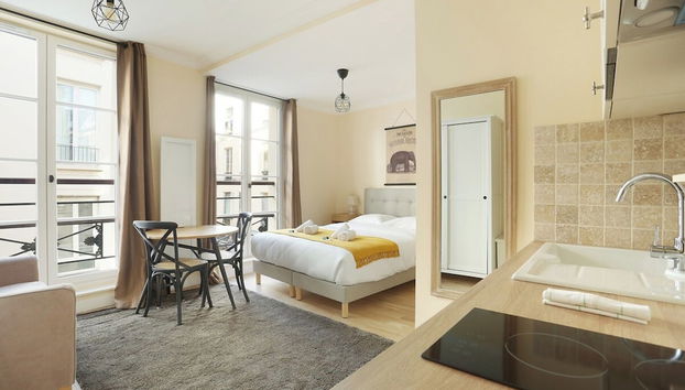 Lovely Studio With AC - Center of Paris - Foto 5, Habitación