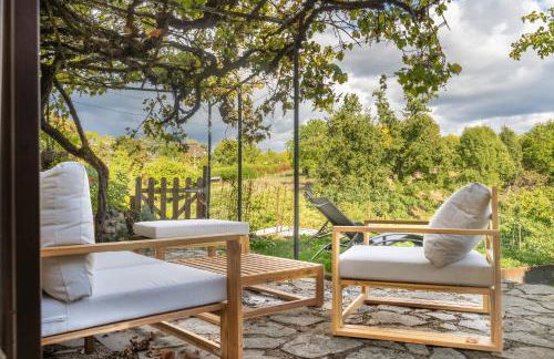 Le Chardon Bleu, jardin, centre-ville, Saint-Côme-d'Olt - Photo 32