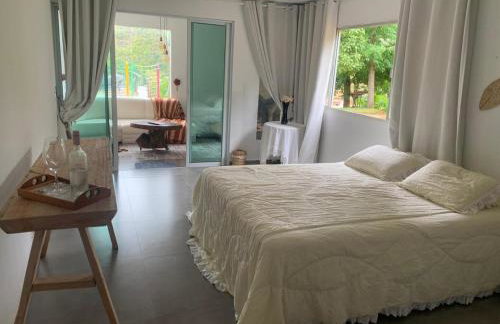 Sítio Recanto dos Lagos piscina sauna e churrasqueira - Foto 75