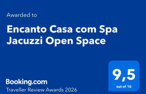Encanto Casa com Spa Jacuzzi Open Space Castelo Branco - Foto 2