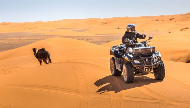 Safari nel deserto Dubai - Foto 4, Giro in quad nel deserto