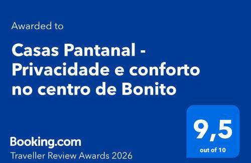 Casas Pantanal - Privacidade e conforto no centro de Bonito - Foto 2