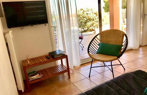 Giens-T2 charme-7m à pied plage - Rez de jardin - Foto 10