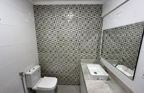 Frente Mar com garagem, Ar Condicionado e WI-FI grátis em Santos - Foto 22