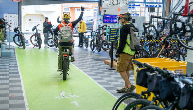 ¡Empezamos el tour en bicicleta!