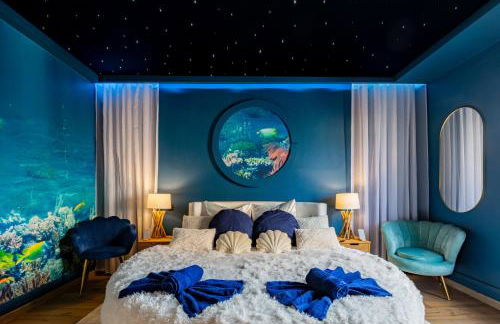 CathyVoyages - Ciel étoilé - Bord de Mer - Parking gratuit - Vidéoprojecteur - Lit rond - La Paillote Strasbourgeoise - Photo 24