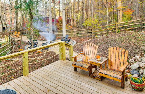 Hot Tub and Stone Fire Pit Smoky Mountain Oasis! - Foto 26