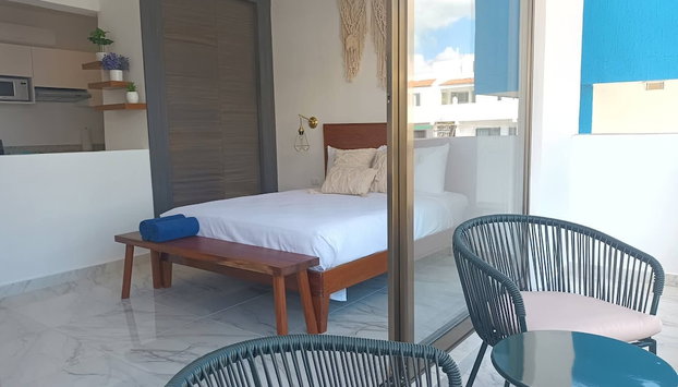 Beautiful Studio Very Close To The Beach and 5th Avenue - Foto 5, Balcón