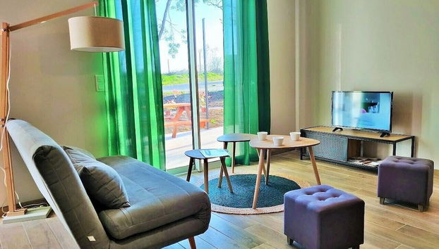 Sala de estar do lobby