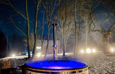 Vilanovka - domki z prywatną balią przy stawie i lesie - Foto 65