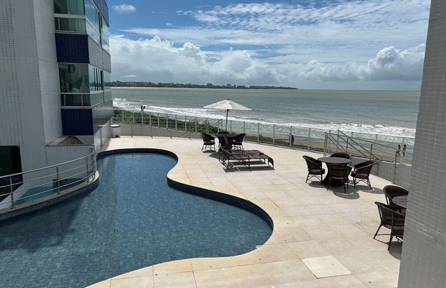 Bela Hospedagem - Vista piscina e mar - Foto 20