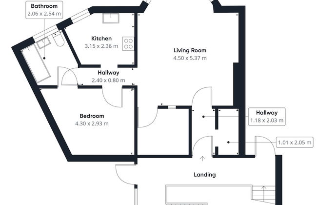 Host Stay Flat 4 Groveside - Foto 9