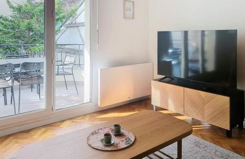 6P/terrasse/2 car parks/5min Paris - Foto 25