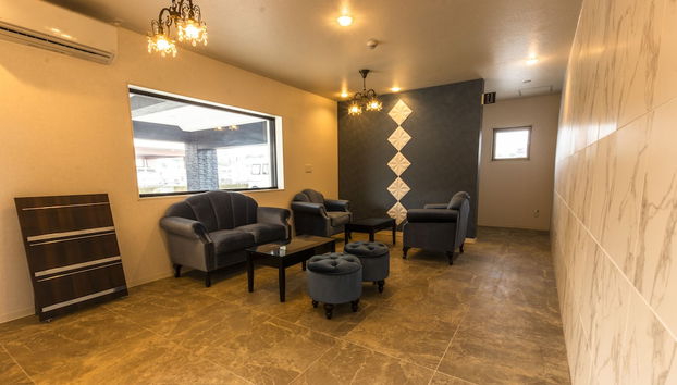 Zona de estar del vestíbulo