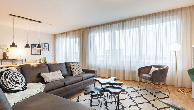 Sea-view Apartment in Den Haag near Beach - Foto 4, Sala de estar