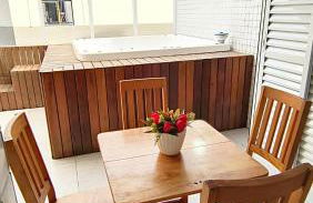 Apartamentos a 200m praia das Toninhas - Condomínio Vista Verde | Piscina na Cobertura com vista Espetacular - Foto 48