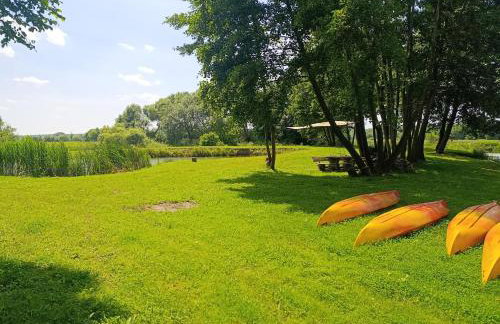 Agroturystyka domki nad rzeką Bałtów kajaki rowery klima basen ryby full - Foto 43