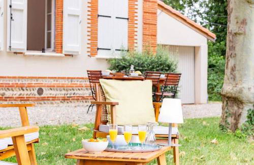 Demeure Bajou - piscine privée - parc arboré - Photo 25