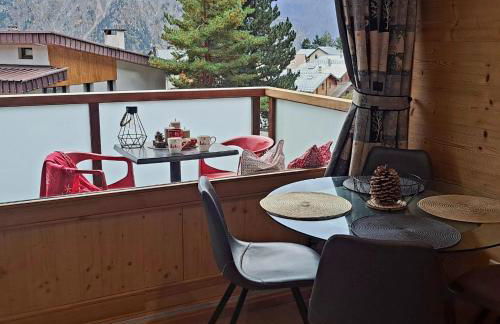 STUDIO 2 ALPES STYLE CHALET au PIED DE TELESIEGE DU DIABLE - Foto 11
